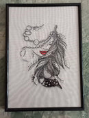 Lyrics - PDF Cross Stitch Pattern