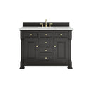 James Martin Brookfield 48" Single Bathroom Vanity, Black Onyx