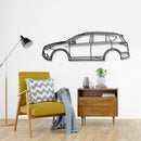 2013 RAV4 4th Gen (XA40) Metal Car Wall Art - NC0487
