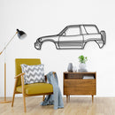 1996 RAV4 1st Gen (XA10) Metal Car Wall Art - NC0258