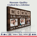 Mother's Day Sign To Me You Are The World
