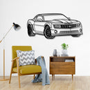 Camaro SS Perspective Metal Car Wall Art - NC0433