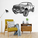 2016 RAM 1500 Perspective Metal Car Wall Art - NC0434