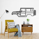 1979 FJ40 Metal Car Wall Art - NC0183