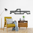 1962 Gladiator SJ Metal Car Wall Art - NC0066