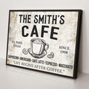 Cafe Sign IV