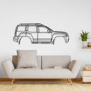 2005 Xterra 2nd Gen Metal Car Wall Art - NC0328
