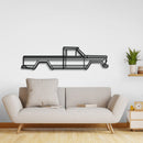 1962 Gladiator SJ Metal Car Wall Art - NC0066