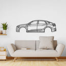 2020 e-tron Sportback 1st Gen Metal Car Wall Art - NC0702