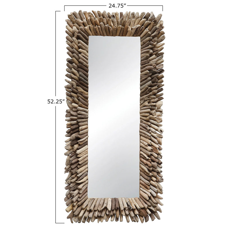 Driftwood Framed Wall Mirror