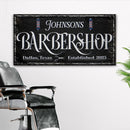 Personalized Barbershop Sign II