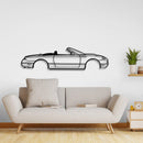 2005 Thunderbird Convertible Metal Car Wall Art - NC0326