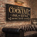 Cocktail Bar And Lounge Sign II