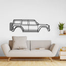 2022 Bronco Raptor Metal Car Wall Art - NC0776