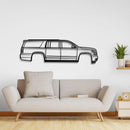 2015 Suburban 11th Gen Metal Car Wall Art - NC0542
