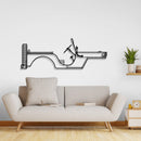 1945 Willys MB Jeep Metal Car Wall Art - NC0023