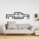 2015 Silverado 1500 Metal Car Wall Art - NC0540