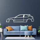 Civic EK Metal Car Wall Art - NC0901
