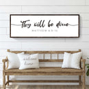 Thy Will Be Done Faith Sign III