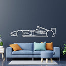 2004 Classic Metal Car Wall Art - NC0311