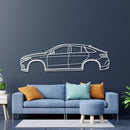 2017 GLC-Class Coupe C253 (1st Gen) Metal Car Wall Art - NC0596