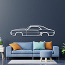 1969 Camaro SS Metal Car Wall Art - NC0117