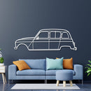 1968 4L Export Metal Car Wall Art - NC0105