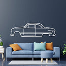 1949 Club Coupe Metal Car Wall Art - NC0009