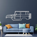 1979 FJ40 Metal Car Wall Art - NC0183