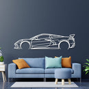 Corvette C8 HTC Metal Car Wall Art - NC0923