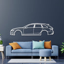 2021 A4 Avant S Line Metal Car Wall Art - NC0736