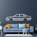1980 V8 Metal Car Wall Art - NC0191