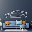 2022 Model Y Metal Car Wall Art - NC0798