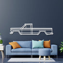 1962 Gladiator SJ Metal Car Wall Art - NC0066
