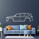 2021 AMG GLS 63 X167 (3rd Gen) Metal Car Wall Art - NC0742