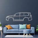 2022 LX 4th Gen Metal Car Wall Art - NC0794