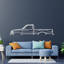 2002 Tacoma Metal Car Wall Art - NC0303