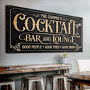 Cocktail Bar And Lounge Sign II
