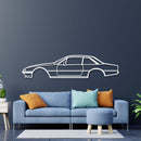 1985 400i Metal Car Wall Art - NC0203