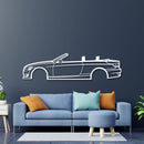 2008 E93 Cabrio Metal Car Wall Art - NC0364