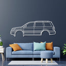 2003 Pilot 1st Gen Metal Car Wall Art - NC0308