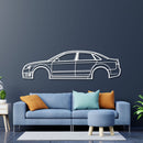 2007 RS4 Metal Car Wall Art - NC0348