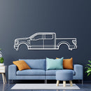 2021 F-150 14th Gen Metal Car Wall Art - NC0748