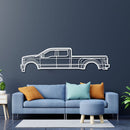 2017 F-350 Super Duty 4th Gen Metal Car Wall Art - NC0592