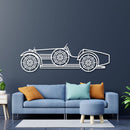 1926 Type 35 C Metal Car Wall Art - NC0001