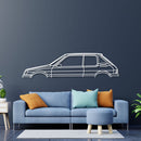 205 GTI Classic Metal Car Wall Art - NC0827