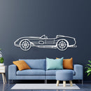 1957 250 Testa Rossa Metal Car Wall Art - NC0050