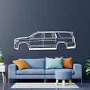 2021 Suburban 12th Gen Metal Car Wall Art - NC0766