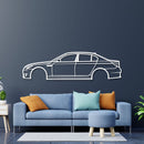 2005 M5 E60 Metal Car Wall Art - NC0323