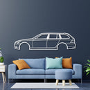 2008 535 XI WAGON Metal Car Wall Art - NC0360